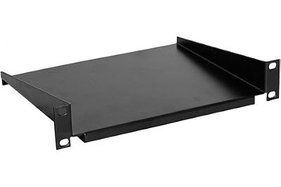 CONECTICPLUS Plateau fixe 1U 10' noir