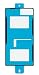 Produktbild ICONIGON Sony Xperia Z5 Compact Kleber Klebefolie Klebepad Adhesive Sticker für Akku-Deckel Batterie-Deckel Rückseite Back-Cover