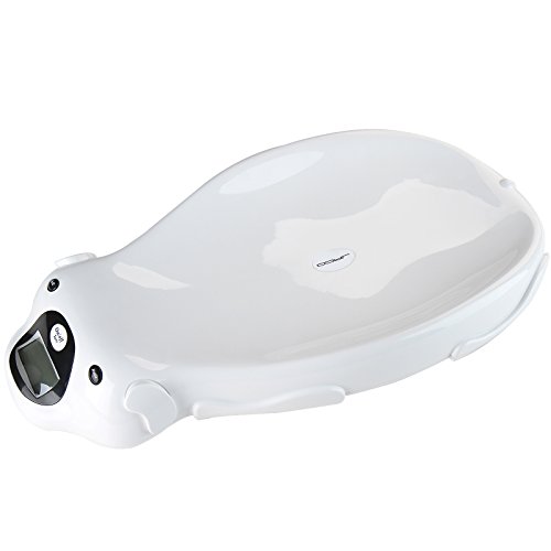 Digital Baby Weighing Scale in White with Music