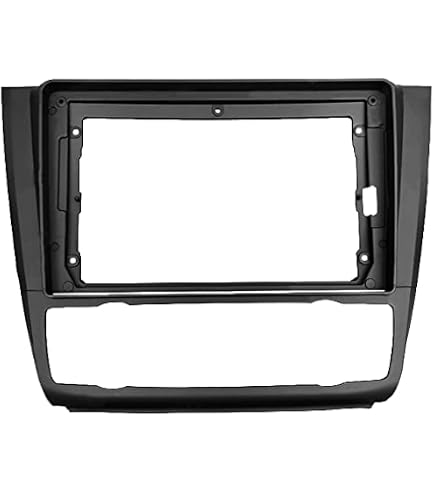 Cornice Radio 9" Per BMW Serie 1 E81 E82 E87 E88 2004-2011 – Doppio DIN In ABS, Facile Da Installare