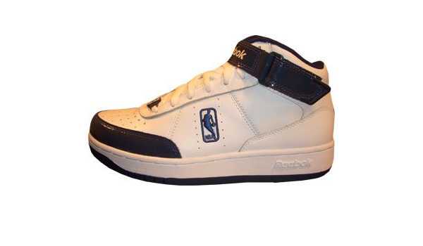 Reebok NBA Downtime Mid White/Dark Blue 