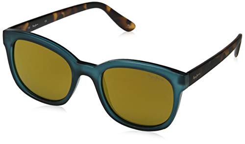 Preisvergleich Produktbild Pepe Jeans Sunglasses Damen Sonnenbrille Valene Blau (Petrol / Brown) 53.0
