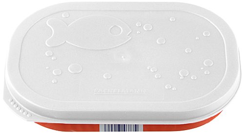 Fackelmann 49340 Fischdosendeckel 2-er Pack, weiß / grün - 2