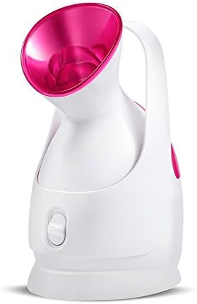 Home Facial Steamer Face Steaming Skincare Deep Cleanse SPA Nano Ionic Facial Steamer With Precise Temp Control Personal Sauna SPA Face Atomizer Humidifier Moisturizing Salon Skin Care Pores Cleanse,White