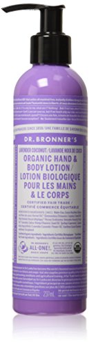 Dr. Bronner's Organic Lavender Coconut Lotion 235 ml