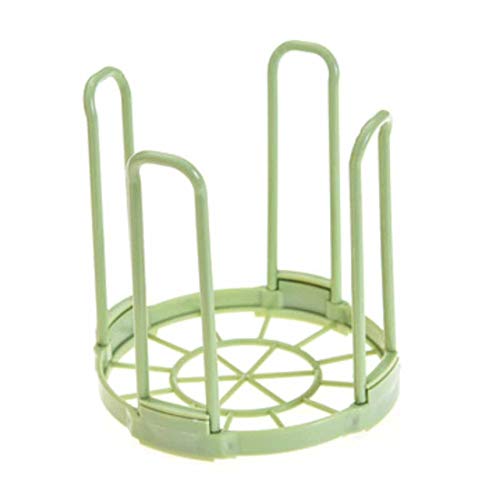 Preisvergleich Produktbild QQBL Abnehmbare Kunststoff-PP-Geschirr-Rack-Küche Geschirr Lagerung Abfluss Regalplatz Schüssel Regallager Regal Geschirr Regal 0,1 Kg,Green