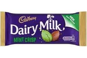 Cadbury Dairymilk Mint Crisp Bar 54g (Pack of 10) from Ireland - Sold by DSDelta Ltd