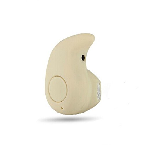 Preisvergleich Produktbild Tonsee Mini Ultra kleinen S530 4.0 Stereo Bluetooth Kopfhörer Ohrhörer Earphone (Beige)