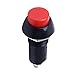 Price comparison product image 10x Switch ON/Off VOLTURY Pushbutton 250V 3A Siluro Cursor 12mm on Off