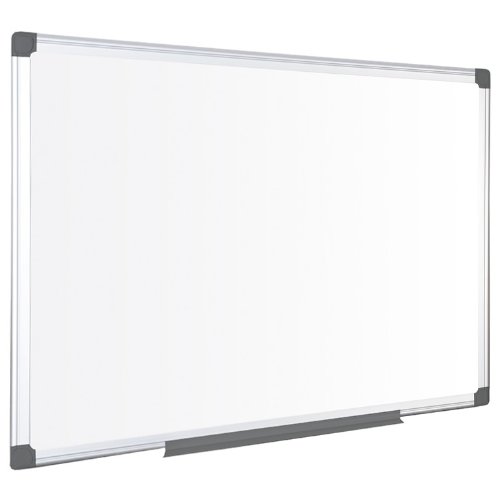 Bi-Office 1800 x 1200 Magnetic Drywipe Whiteboard with Aluminium Frame - 10 Year Surface Warranty