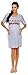 Zeta Ville - Women's Maternity Nursing Nightdress LOVE YOU Print Gown - 193c (Red, UK 16)