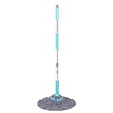 Balai à franges en microfibre de Gzq Self-twisted Squeeze Balai humide et sec Magic Lazy Twist pivotant Serpillère outils de nettoyage pour salle mur, carrelage et sols en bois dur