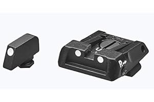 LPA SIGHTS Set di Mira per Glock 17,19,20,21,22,23,25,26,27,28,29,30,31, 32,34,35 SPS16GL30