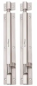 Smart Shophar Stainless Steel Premium Tower Bolt 6 Inches Silver Pack of 2