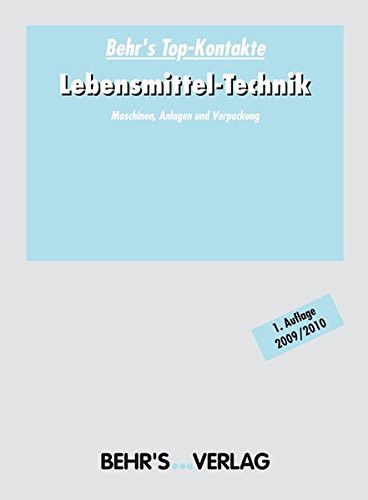 Lebensmittel-Technik 2009/2010: Maschinen, Anlagen und Verpackung