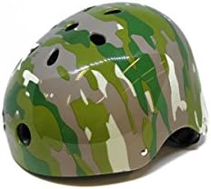 ridewill Bike Helmet BMX/FREESTYLE Camouflage Adjustable One Size 56 – 58 (Urban BMX Skate Helmets))