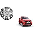 V K Traders Unbreakable Silver Car Wheel Covers/Wheel Caps Press Type Fitting (Set of 4) (Maruti Alto 800-12 Inch, Silver) VKT-202