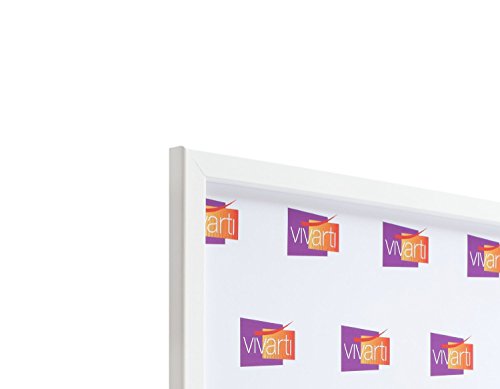 Schmal Matt Weiss Bilderrahmen - 2