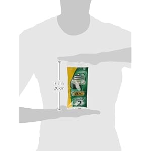 BiC Comfort 2 Twin Blade Disposable Razor 5 Pack - Image 3