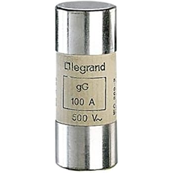Cartouche Fusible Legrand 015245 AD45 - 22x58mm - Pour Compteur Enedis - 45A 32000A
