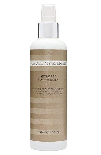 Bodybuilder Spray Tan 250ml Bio Competition Pro Show Foncé Faux Bronzage Mist Instantané Aérographe Tanner Best Concurrente Fauve pour Corps / Visage - Haut Mâle & Femelle Culturistes