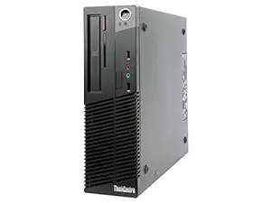 (Renewed) Lenovo ThinkCenter M72e Desktop (Intel Core i3 /8 GB RAM, Upgradable to 16GB/ 500 GB HDD/ Windows 10 Pro, MS Office/USB, Ethernet,VGA, Black)