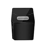 DHINGM Ice Maker Machine de comptoir, Machine, 12 Minutes Haute Vitesse Fabrication de Glace, Conception silencieuse, LCD Intelligent Control Display
