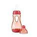 Difrax Easy Grip Baby Bottle (170 ml, Coral)
