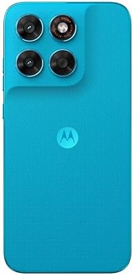 Motorola moto g87 con 3 anni di garanzia (8/256GB, fotocamera 200MP, Display 6.78" Extreme AMOLED 120Hz, MediaTek Dimensity 6400, 5100mAh, TurboPower 30W, Android 16), PANTONE Blue Atoll