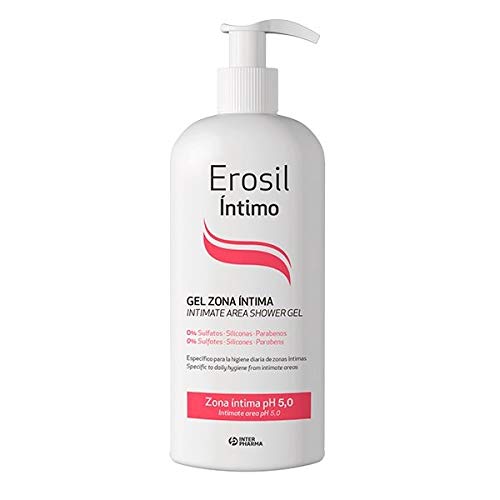 EROSIL - Gel íntimo sin parabenos, sin sulfatos ni siliconas. Dermatológicamente testado. Higiene íntima para toda la familia, 250 ml