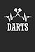 Produktbild DARTS: NOTIZBUCH Dart Journal Darts Notebook squared 6x9 kariert