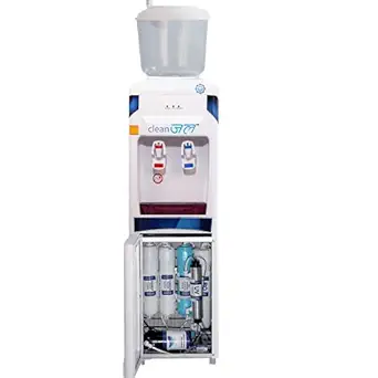 CLEAN JAL 2 Tap Water Dispenser with Built-in Alkaline Ro Water Dispenser - Best Alkaline Water Dispenser for Home RO + ALK + UF + Top Japanese UV with High 3000 TDS Membrane 8 Stages Of Purification 12 L Tank (Blue Alkaline)