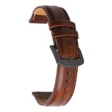 20mm Uhrenarmbänder Schnellspanner Kalbsleder Ersatz-Uhrenarmband Frauen der Männer