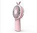 Produktbild xiujie Mini-Ventilator Mini-Handheld-USB-Kleiner Lüfterladetasche Tragbarer Schlafsaal-Kleiner Ventilator Schüler Im Freien Kleiner Tischventilator, Rosa