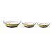 Serving Kadhai Bowl Set Ceramic/Stoneware in Yellow Summer (1 Large, 1 Medium & 1 Small Kadhai) (Set of 3) Handmade By Caffeine RS.1949.00