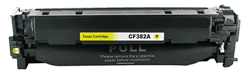 4 Toner kompatibel für HP CF380X, CF381A, CF382A, CF383A SET - 6