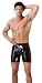 Produktbild Erotic Fashion Bermuda für Herren Latex schwarz Größe L