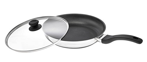 ROHE-Germany 202041-28 Bratpfanne Tavola 28 cm, inklusiv Deckel, Edelstahl, 47 x 29 x 4.8 cm - 2