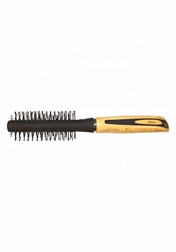 Vega Round Brush with Wooden and Black Colored handle and Black Colored Brush Head RS.209 (36.00% Off) - Amazon