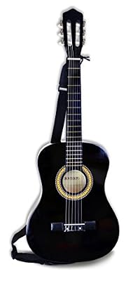 Bontempi- Guitare, 229210, Noir, 92 cm