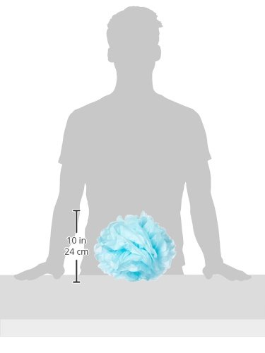 Ginger Ray Baby & Dark Blue Seidenpapier Pom Poms Packung mit 5 Stück Hochzeit, Baby Shower & Party Dekorationen – Weinlese-Spitze - 2