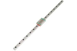 Jcevium 1Pcs 9mm Linear Miniature Rail MGN9 400mm Linear Rail and 1 Pcs MGN9H Miniature Rail