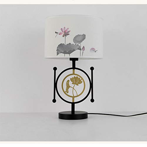 Preisvergleich Produktbild Neue chinesische Nachttischlampe, klassische kreative Wohnzimmer Villa moderne minimalistische Persönlichkeit im chinesischen Stil Hotel Lampe