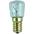 British Electric Lamps 2 X Bell 25w oven appliance light bulb (300 degrees, SES, E14, screw cap)