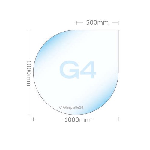 Funkenschutzplatte Form G4 Glasplatte Bodenplatte Kaminplatte Funkenschutz Ofenplatte Kaminglas Funkenschutzplatte Form G1 Glasplatte Bodenplatte Kaminplatte Funkenschutz Ofenplatte Kaminglas Funkenschutzplatte 6mm ESG Glas T: 1000mm x B: 1000mm - 3