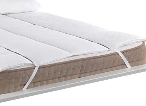 Lancashire Textiles - Cubrecolchón magnético para Alivio del Dolor, Matrimonio Grande