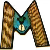 Janosch Holzbuchstabe M