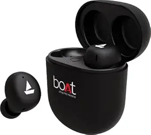 boAt Airdopes 381(Active Black)