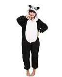 MissFox Kigurumi Pyjama Erwachsene Anime Cosplay Halloween Kostüm Kleidung Panda M