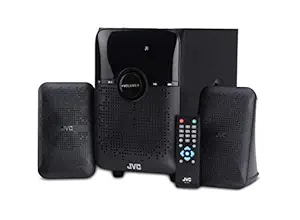 JVC XS-XN21 16 Watt 2.1 Channel Wireless Bluetooth Speaker (Black)